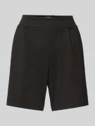 ICHI Regular Fit Sweatshorts mit Bundfalten Modell 'Kate' in Black, Gr...