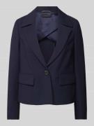 Windsor Blazer mit Pattentaschen in Marine, Größe 40