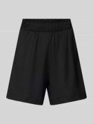 Tom Tailor Denim Loose Fit Shorts mit Strukturmuster in Black, Größe S