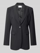 Jake*s Collection Blazer mit Reverskragen in Black, Größe 34