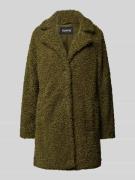 B.Young Mantel mit Reverskragen in Khaki, Größe 40