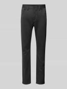 BOSS Slim Fit Jeans im 5-Pocket-Design Modell 'DELAWARE' in Black, Grö...