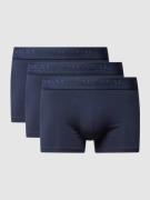 MCNEAL Trunks mit Label-Bund im 3er-Pack in Marine, Größe L