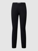 Raffaello Rossi Skinny Fit Hose mit breitem Bund in Black, Größe 34