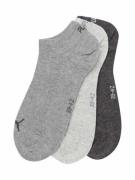PUMA Socken mit elastischem Bündchen im 3er-Pack in Anthrazit, Größe O...