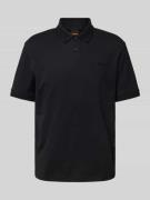 BOSS Orange Regular Fit Poloshirt mit Label-Stitching Modell 'Interloc...