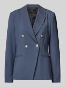 s.Oliver BLACK LABEL Slim Fit Blazer mit doppelreihigem 2-Knopf-Versch...