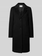 s.Oliver RED LABEL Mantel mir Reverskragen in Black, Größe 46