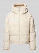 Tommy Jeans Steppjacke mit Kapuze Modell 'VAIL' in Beige, Größe S