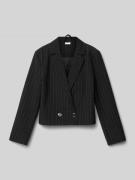 s.Oliver RED LABEL Relaxed Fit Kurzblazer mit Glitzer-Nadelstreifen in...