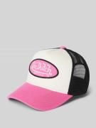 Von Dutch Trucker Cap mit Label-Patch Modell 'BOSTON' in Pink, Größe 1