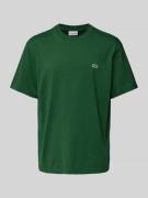Lacoste T-Shirt mit Logo-Detail Modell 'BASIC ON' in Gruen, Größe L