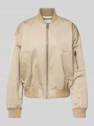 Marc O'Polo Regular Fit Blouson im Aviator-Stil aus Twill in Sand, Grö...