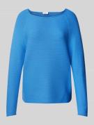 s.Oliver RED LABEL Regular Fit Strickpullover aus Baumwoll-Mix mit Rag...