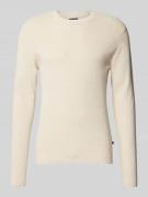 Matinique Strickpullover mit Rundhalsausschnitt Modell 'lagoon' in Bei...
