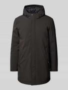 Matinique Mantel mit Kapuze Modell 'Madeston' in Black, Größe L