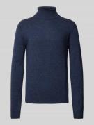 MCNEAL Strickpullover aus Schurwoll-Mix mit Kaschmir-Anteil in Dunkelb...