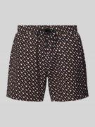 BOSS Regular Fit Badeshorts mit Label-Applikation Modell 'Manu New' in...