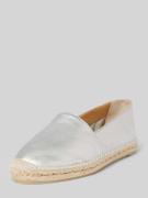 Castañer Espadrilles aus echtem Leder Modell 'KENDA' in Silber, Größe ...