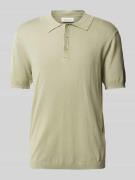 Casual Friday Slim Fit Poloshirt mit gerippten Abschlüssen Modell 'KAR...