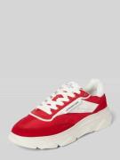 Copenhagen Sneaker mit Label-Print in Rot, Größe 38