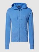 Polo Ralph Lauren Sweatjacke aus reiner Baumwolle in Blau, Größe XL