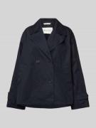 Marc O'Polo Regular Fit Caban-Jacke aus reiner Baumwolle in Marine, Gr...