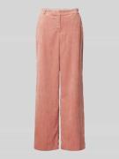 OPUS Cordhose mit Gesäßtaschen Modell 'Marnia' in Rose, Größe 36