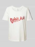 Vero Moda Regular Fit T-Shirt aus reiner Baumwolle Modell 'BOLA' in Ro...