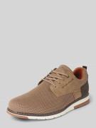 Tom Tailor Low Top Sneaker im Knitted Look mit hochwertigen Kunstleder...