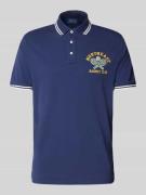 Polo Ralph Lauren Regular Fit Poloshirt aus reiner Baumwolle in Marine...