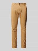 Tommy Jeans Regular Fit Chino aus Baumwoll-Mix Modell 'SCANTON' in Bei...