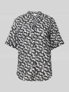 Marc O'Polo Bluse mit Tunikakragen in Black, Größe 36