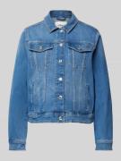 s.Oliver RED LABEL Regular Fit Jeansjacke aus Baumwoll-Mix in Jeansbla...