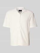 MCNEAL Regular Fit Freizeithemd mit Umlegekragen in Sand, Größe XXL