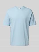 Drykorn T-Shirt mit Strukturmuster Modell 'GILBERD' in Hellblau, Größe...