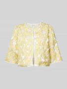 LOLLYS LAUNDRY Jacke mit 3/4-Arm Modell 'Trine' in Hellgelb, Größe S