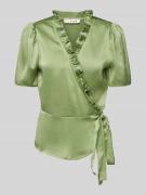 A-view Regular Fit Bluse in Wickel-Optik Modell 'Peony' in Lind, Größe...