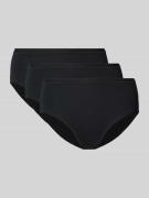 Sloggi Slip mit Label-Print Modell 'GO DAILY' im 3er-Pack in Black, Gr...