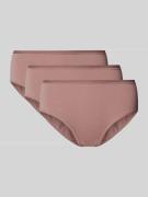 Sloggi Slip mit Label-Print Modell 'GO DAILY' im 3er-Pack in Mud, Größ...