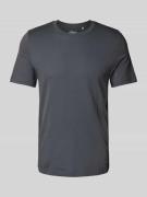 s.Oliver RED LABEL Regular Fit T-Shirt aus reiner Baumwolle mit gummie...