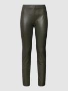 Raffaello Rossi Leggings in Leder-Optik Modell 'RESA' in Oliv, Größe 4...