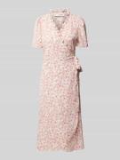 A-view Midi Wickelkleid Modell 'Peony' in Rosa, Größe 38