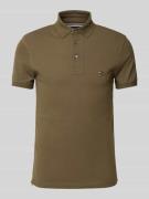 Tommy Hilfiger Slim Fit Poloshirt mit Logo-Stitching Modell '1985' in ...