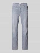 Brax Regular Fit Jeans im 5-Pocket-Design Modell 'Cadiz' in Silber, Gr...