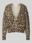 Essentiel Antwerp Strickjacke aus Woll-Mix mit Kaschmir-Anteil in Blac...