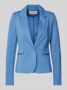 B.Young Blazer mit Paspeltaschen in Blau, Größe 46