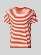 Marc O'Polo Regular Fit T-Shirt aus reiner Baumwolle mit Streifenmuste...