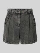 Only Relaxed Fit Shorts in Jeans-Optik Modell 'KENYA LIFE' in Black, G...