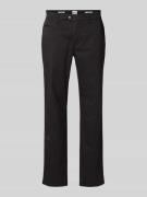 Brax Regular Fit Chino mit Paspeltasche Modell 'EVEREST' in BLACK, Grö...